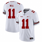 Ohio State Buckeyes 11 Vonn Bell White Nike College Football Jersey Dzhi,baseball caps,new era cap wholesale,wholesale hats